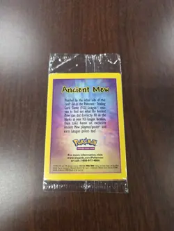 Sealed Ancient Mew 1999 - 2000 Promo Card Unopened - Image 2