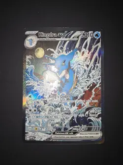 Pokemon TCG Kingdra ex 131 Sv: Scarlet & Violet Promo Holo EX 310HP Card - Image 1