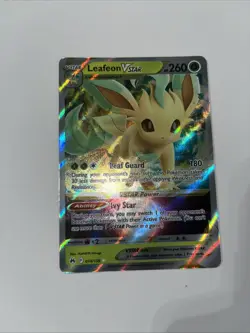 Pokemon TCG Leafeon VSTAR Crown Zenith Holo Ultra Rare Card 14/159 - Image 1