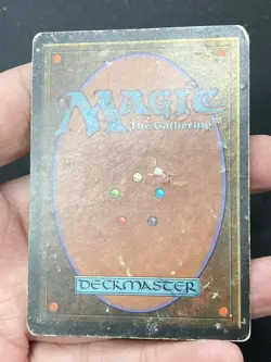 ***Scrubland (Heavy Damage and Indents)*** MTG Revised Magic Kid Icarus - Image 4