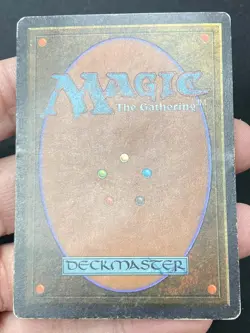 ***Bazaar of Baghdad (Water Damage)*** MTG Arabian Nights Magic Kid Icarus - Image 4