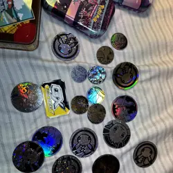 Pokemon Coin Lot Metal, Jumbo & Small. Pikachu, Charizard Empty Tin Lot - Image 3