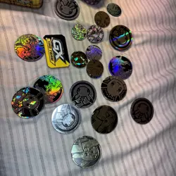 Pokemon Coin Lot Metal, Jumbo & Small. Pikachu, Charizard Empty Tin Lot - Image 4