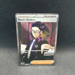 Boss's Orders 256/217 Ascended Heroes Pokemon TCG Full Art Rare NM - Image 1