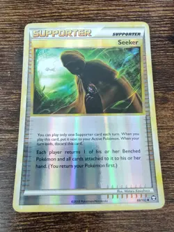Pokemon Seeker 88/102 HeartGold & Soulsilver HGSS Triumphant Reverse Holo - Image 1