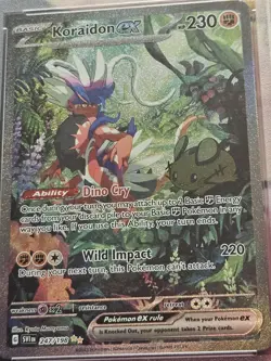 2023 POKEMON SVI EN-SCARLET & VIOLET SPECIAL ILLUSTRATION RARE KORAIDON EX PSA 9 - Image 1