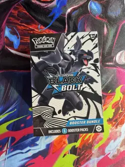 Pokemon TCG Scarlet & Violet Black Bolt Booster Bundle - Sealed - Image 1