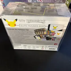 Pokemon Celebrations 25th Anniversary Elite Trainer Box ETB Sword & Shield +Case 820650809439 - Image 2