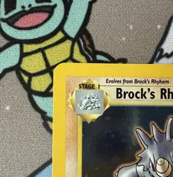 Brock’s Rhydon 2/132 - Pokemon TCG - Gym Heroes WOTC Vintage - Holo - Near Mint - Image 3