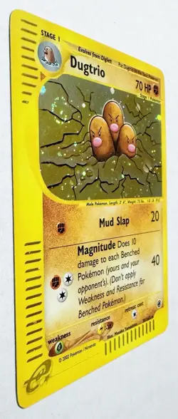 2002 Pokemon Expedition Base Set 10/165 Dugtrio Holo Rare NM - Image 5