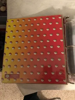 Pokemon Binder 1999 Pikachu Meowth With 56 Pages Empty - Image 3