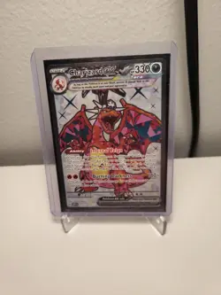 Pokemon TCG Obsidian Flames Charizard EX 215/197 Ultra Rare Near Mint Condition - Image 1