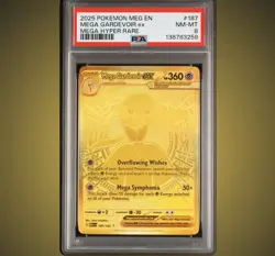 2025 POKEMON MEG EN-MEGA EVOLUTION MEGA HYPER RARE #187 MEGA GARDEVOIR EX PSA 8 - Image 1