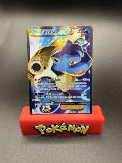 Pokemon TCG Blastoise EX (XY Base Set 142/146) Full Art Ultra Rare NM - Image 1