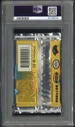 1999 Pokemon Base Set Booster Pack Spanish PSA 9 Blastoise Art Sealed - Image 2