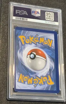 Pokemon TCG Mewtwo v SWSH229 Black Star Promo Full Art PSA 8 ERROR OC OFF CENTER - Image 2