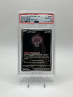 PSA 10 SPIRITOMB 148/132 ILLUSTRATION RARE MEGA EVOLUTION POKEMON - Image 1
