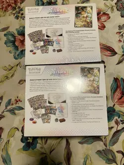 Pokemon Prismatic Evolutions Elite Trainer Box Promo 2x Set Eevee 2024 English - Image 2