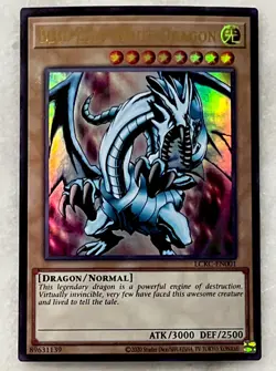 Blue-Eyes White Dragon (Version 1) LCKC-EN001 Legendary Collection Kaiba - NM - Image 1