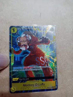 Monkey.D.Luffy - ST29-012 - Alt Art - Foil/Texture Promo - One Piece CCG - NM - Image 1