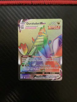 Duraludon VMAX Secret Rare - Evolving Skies 219/203 NM Pokemon Card SWSH07 - Image 1