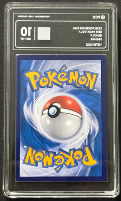 2025 POKEMON SIMPLIFIED CHINESE CBB1 C-GEM PACK VOL 1 #09 Quaxly PCG 10 GEM MINT - Image 2