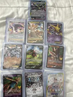 Pokemon TCG Lot Of 10 Cards EX/V/Full Art - Image 1