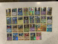 Pokemon 30 Assorted HOLO, REVERSE, STAMPED Cards From Various Sets - Image 1