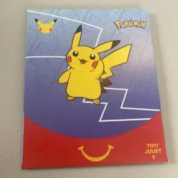 Pokemon 25th Anniversary McDonalds 2021 Sealed Training card game Packs. Toy #5 - Image 1