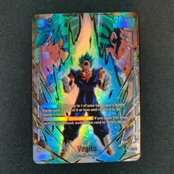 Vegito FB02-139 SCR Secret Rare Dragon Ball Fusion Card Super Saiyan Near Mint - Image 5