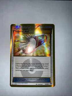 Pokemon TCG Trainers’ Mail Card Secret Box Gold Card NM Pack Fresh English - Image 1