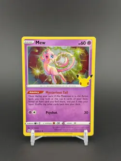 Mew 011/025 Holo Rare Pokemon Card Celebrations - Near Mint - Image 1