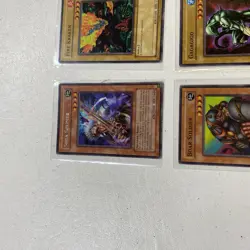 1996 Vintage Yu Gi Oh Card Lot Of 6 Vintage 1st Edition Ungraded Mixed - Image 2