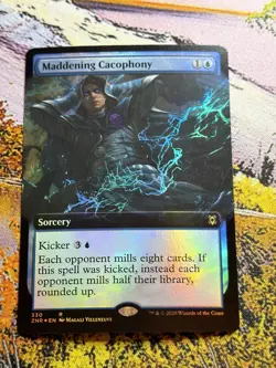 MTG Maddening Cacophony (Extended Art) Zendikar Rising Near Mint Foil - Image 3
