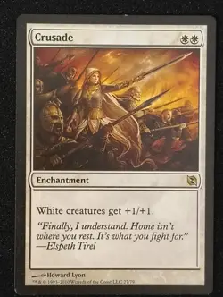 Crusades - Duel Decks: Elspeth vs Tezzeret - Rare Magic the Gathering MTG - MP - Image 1