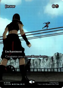 Fervor (Borderless) FOIL 29 TLE Avatar: TLA: Eternal-Legal NM - Image 1