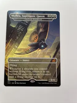 MTG Mothra, Supersonic Queen Ikoria: Lair Of Behemoths Mythic - Image 1
