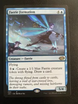 MTG Jumpstart 2022 R Faerie Formation #294 - Image 1