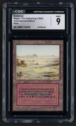 ***CGC 9 International Edition Badlands*** MTG CE Collectors Kid Icarus - Image 1