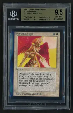 ***BGS 9.5 International Edition Guardian Angel*** MTG CE Collectors Kid Icarus - Image 1