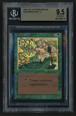 ***BGS 9.5 Collectors' Edition Regeneration*** MTG CE Magic Kid Icarus - Image 1