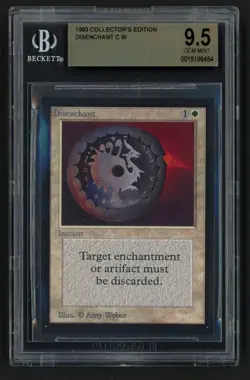 ***BGS 9.5 Collectors' Edition Disenchant*** MTG CE Magic Kid Icarus - Image 1