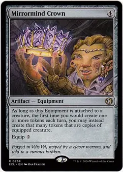 MTG Lorwyn Eclipsed Mirrormind Crown (Rare) - Image 1