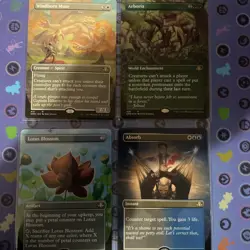 Mtg Dominaria Remastered Borderless Lot Of 4 NM - Image 1