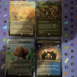 Mtg Dominaria Remastered Borderless Lot Of 4 NM - Image 2