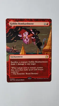 Goblin Bombardment Wilds of Eldraine: Enchanting Tales Regular - Image 1