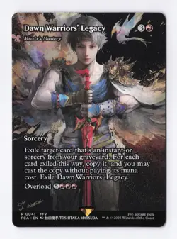 Dawn Warriors' Legacy (Showcase) 41 (R) MTG FINAL FANTASY: Through the Ages FCA - Image 1