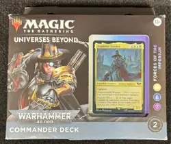 Magic The Gathering Warhammer Commander Deck Forces of the Imperium - Image 1
