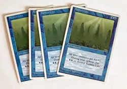 Sunken City (4) Fourth Edition NM MTG Magic the Gathering - Image 1