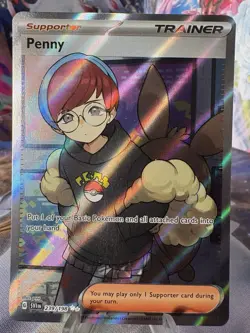 Penny 239/198 Pokemon SV01 Scarlet & Violet Base Set Ultra Rare NM Condition - Image 2